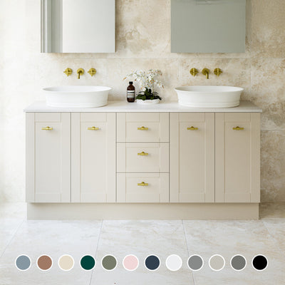 TIMBERLINE VICTORIA CUSTOM FLOOR STANDING VANITY (ALL SIZING)