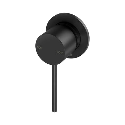 PHOENIX VIVID SLIMLINE SWITCHMIX LEAD FREE SHOWER AND WALL MIXER 60MM BACKPLATE MATTE BLACK