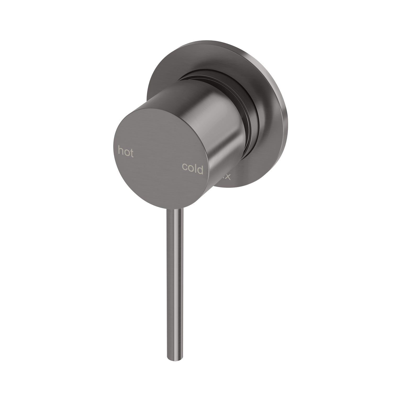 PHOENIX VIVID SLIMLINE SWITCHMIX SHOWER / WALL MIXER BACKPLATE FIT-OFF AND ROUGH-IN KIT BRUSHED CARBON