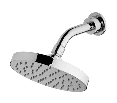 PHOENIX VIVID SLIMLINE SHOWER ARM ROUND ROSE 155MM CHROME