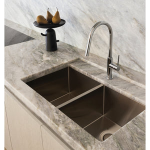 PHOENIX VIVID SLIMLINE PULL OUT SINK MIXER 397MM CHROME