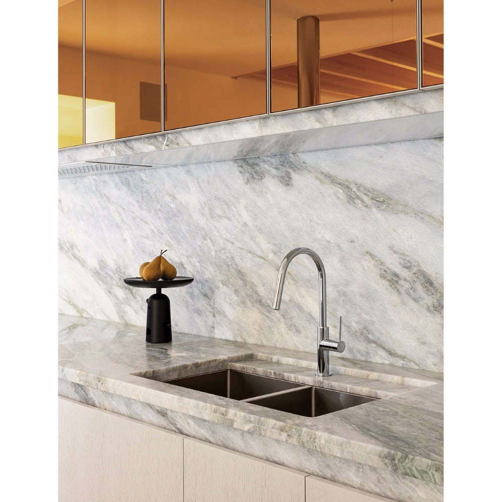 PHOENIX VIVID SLIMLINE LEAD FREE PULL OUT SINK MIXER 397MM CHROME