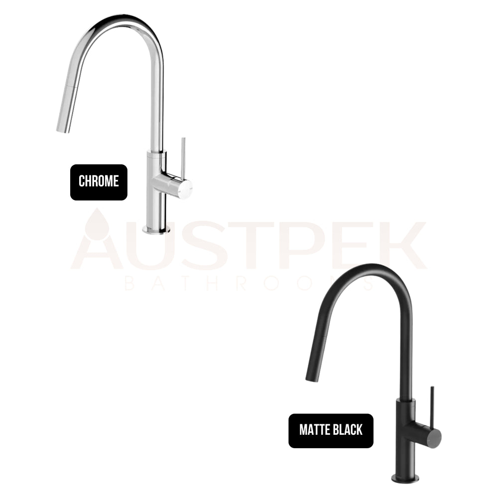 PHOENIX VIVID SLIMLINE LEAD FREE PULL OUT SINK MIXER 397MM CHROME