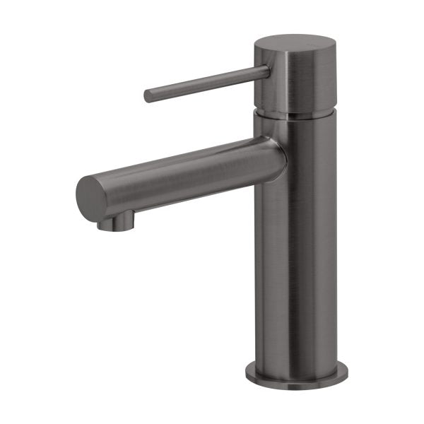 PHOENIX VIVID SLIMLINE BASIN MIXER 166MM BRUSHED CARBON