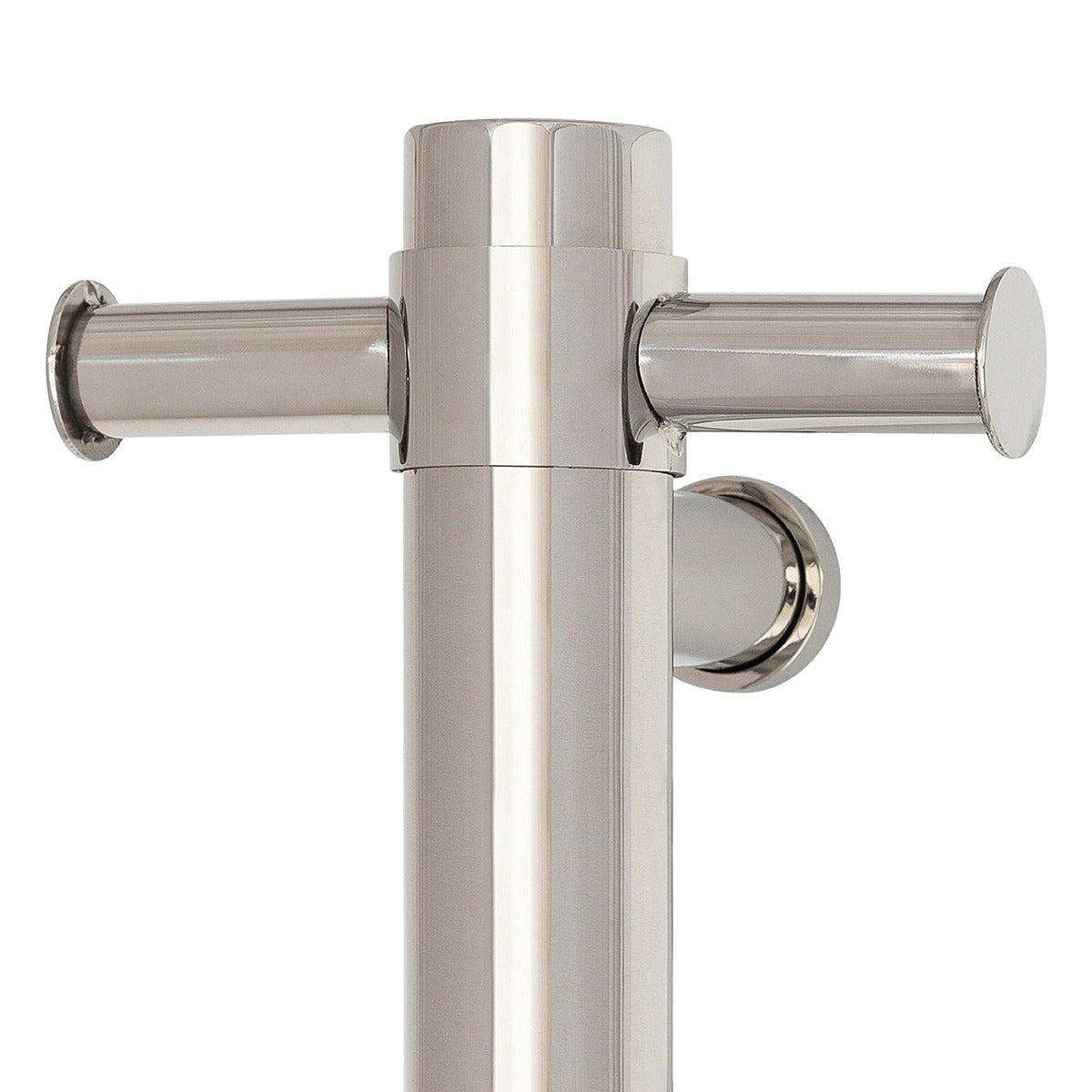 THERMOGROUP STRAIGHT ROUND VERTICAL SINGLE HEATED TOWEL RAIL 900MM