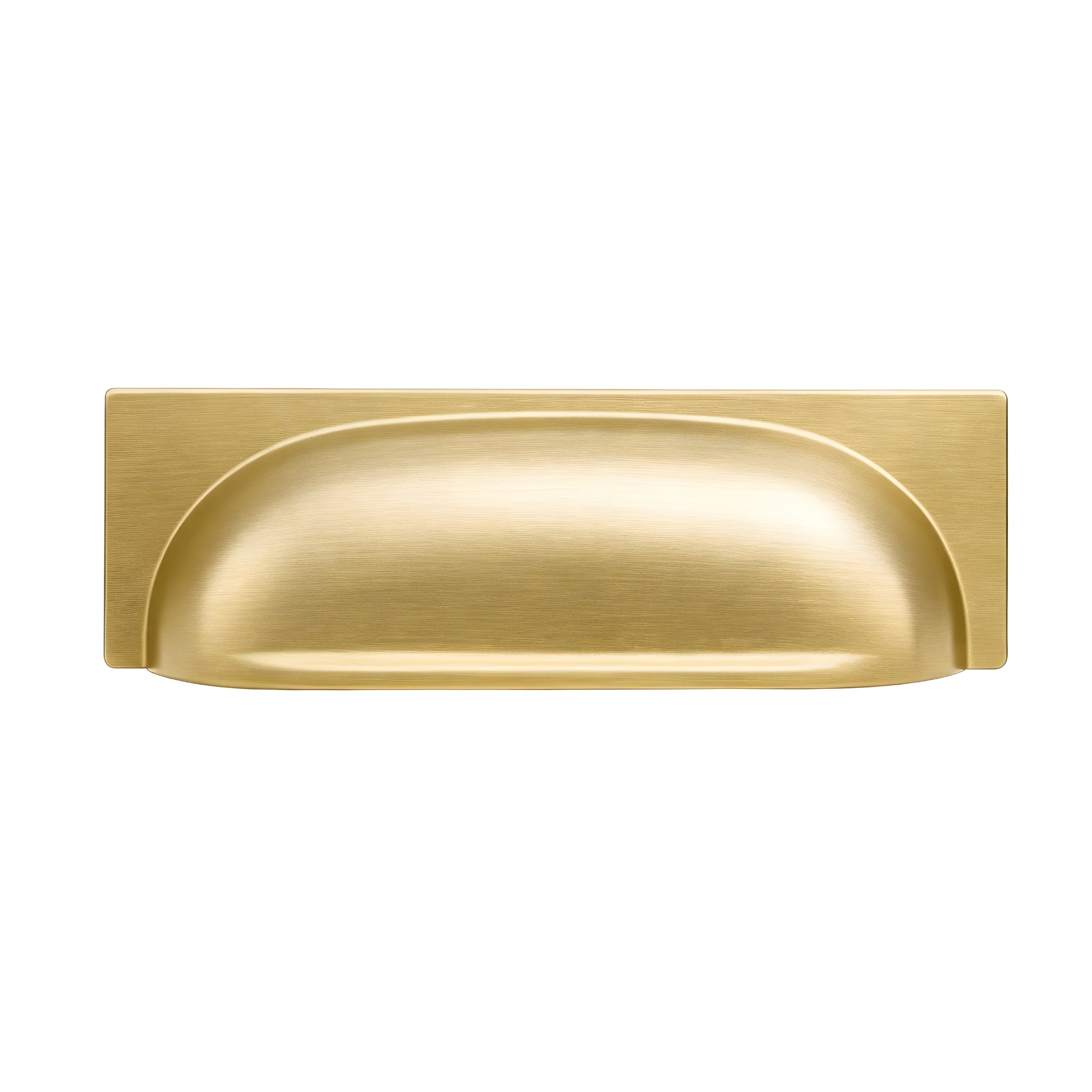 TURNER HASTINGS VERESE CABINET HANDLE 96MM BRUSHED BRASS
