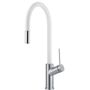 OLIVERI VILO PULL OUT KITCHEN MIXER 464MM WHITE