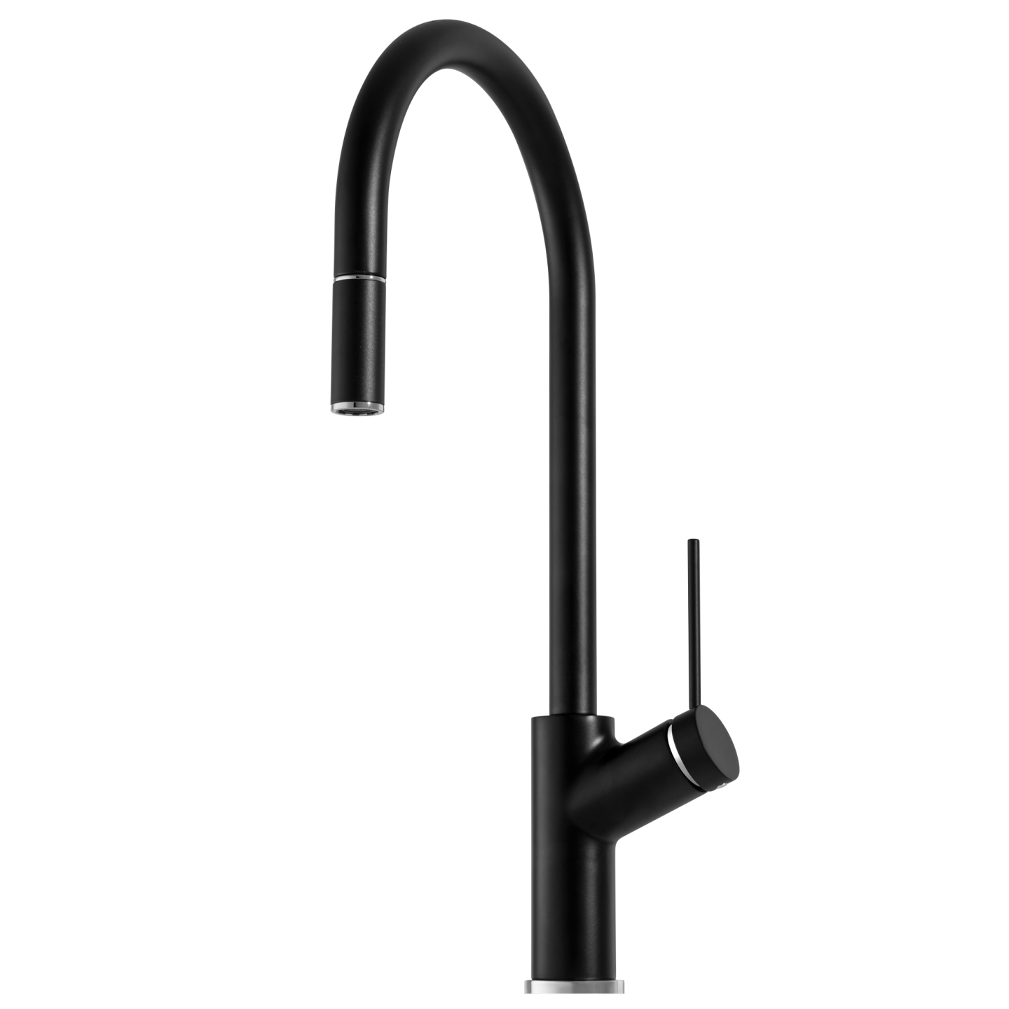 OLIVERI VILO PULL OUT KITCHEN MIXER 464MM MATTE BLACK