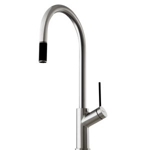 OLIVERI VILO PULL OUT KITCHEN MIXER 464MM CHROME