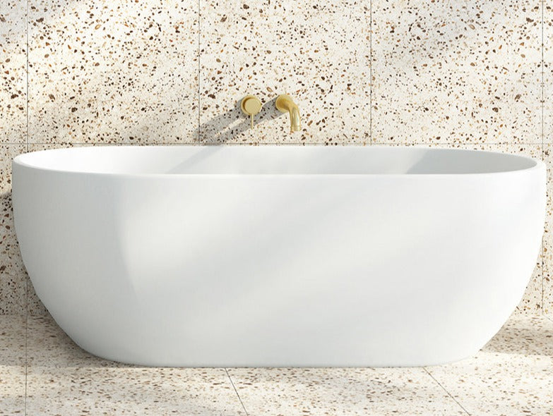 DECINA VALENTINA FREESTANDING BATH GLOSS WHITE (AVAILABLE IN 1500MM AND 1700MM)