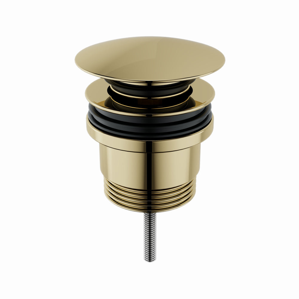 AMOZA DN32/40 UNIVERSAL POP UP WASTE BRUSHED GOLD