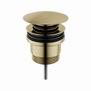 AMOZA DN32/40 UNIVERSAL POP UP WASTE BRUSHED GOLD