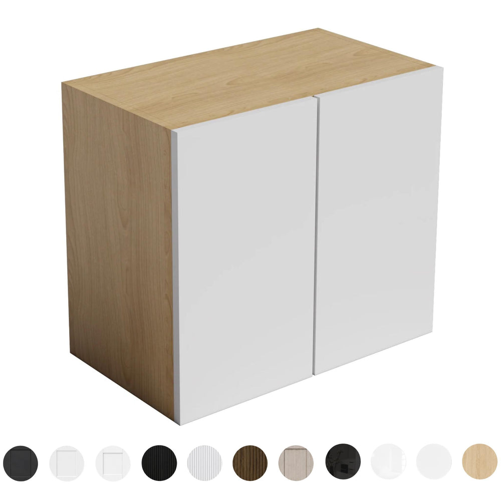 VITO CUSTOM DOUBLE DOOR CUPBOARD RANGE HOOK KITCHEN WALL CABINET (MULTIPLE SIZES AVAILABLE)