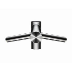 DYSON AIRBLADE WASH+DRY SHORT SENSOR HAND DRYER BRUSHED STAINLESS STEEL 303MM X 159MM