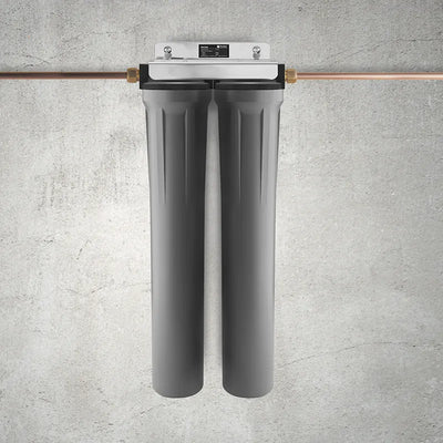 PURETEC WH2200 SLIMLINE WHOLE HOUSE DUAL WATER FILTER SYSTEM