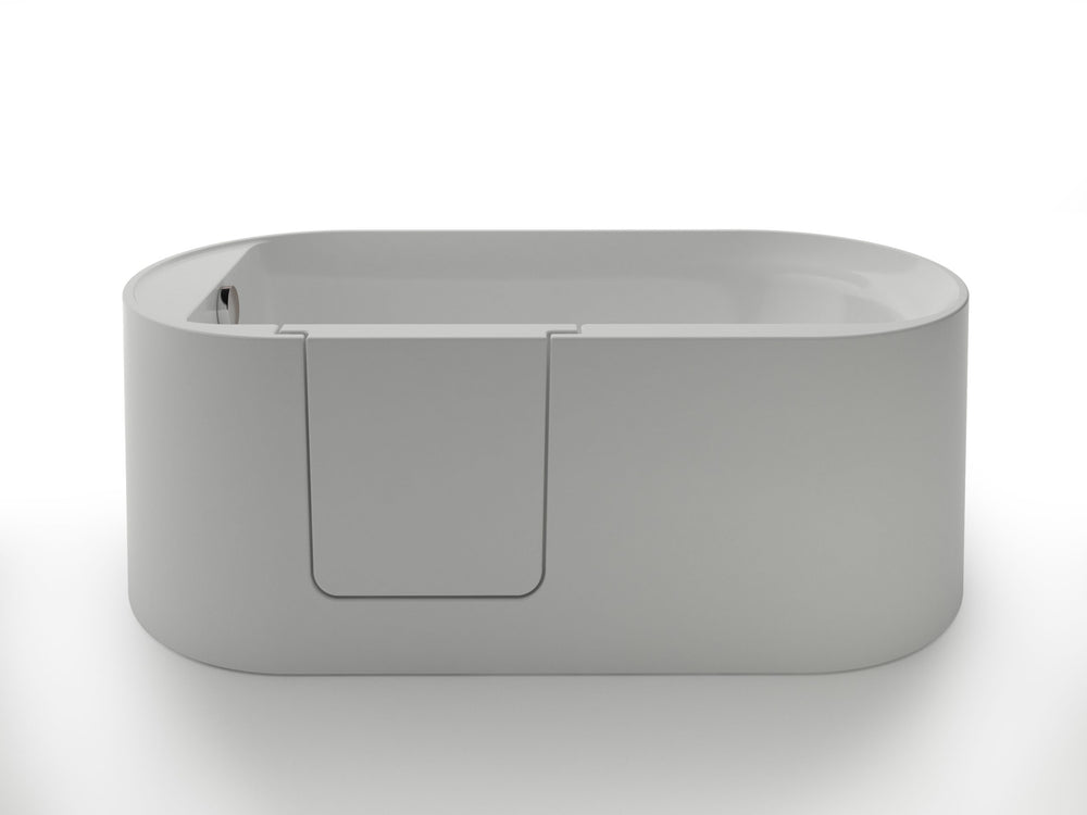 KASKADE WALDEN WALK-IN LIE DOWN ACRYLIC BATH MATTE WHITE 1700MM interior