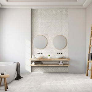 EVERSTONE NORDIC WHITE MATTE 600X300MM RECTANGULAR TILE (PER BOX)