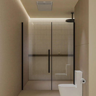 ZUMI REMO 4-IN-1 BATHROOM VENTILATION FAN AND HEATER WITH LED LIGHTS, EXHAUST FAN, FRESH AIR BLOW & FRESH AIR FLOW WHITE 600MM