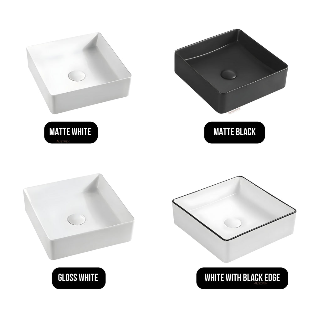 AULIC MACLEOD BASIN GLOSS WHITE 365MM