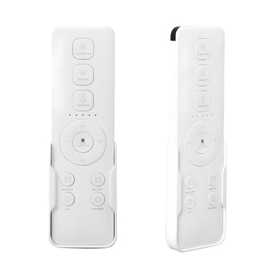 ZUMI ZERO RIMLESS BACK-TO-WALL TOILET AND SMART BIDET SEAT W/ REMOTE CONTROL PACKAGE D-SHAPE WHITE