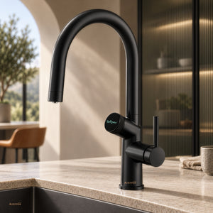 ZUMI SPRINGWHAT 6-IN-1 SMART WATER TAP 439MM MATTE BLACK