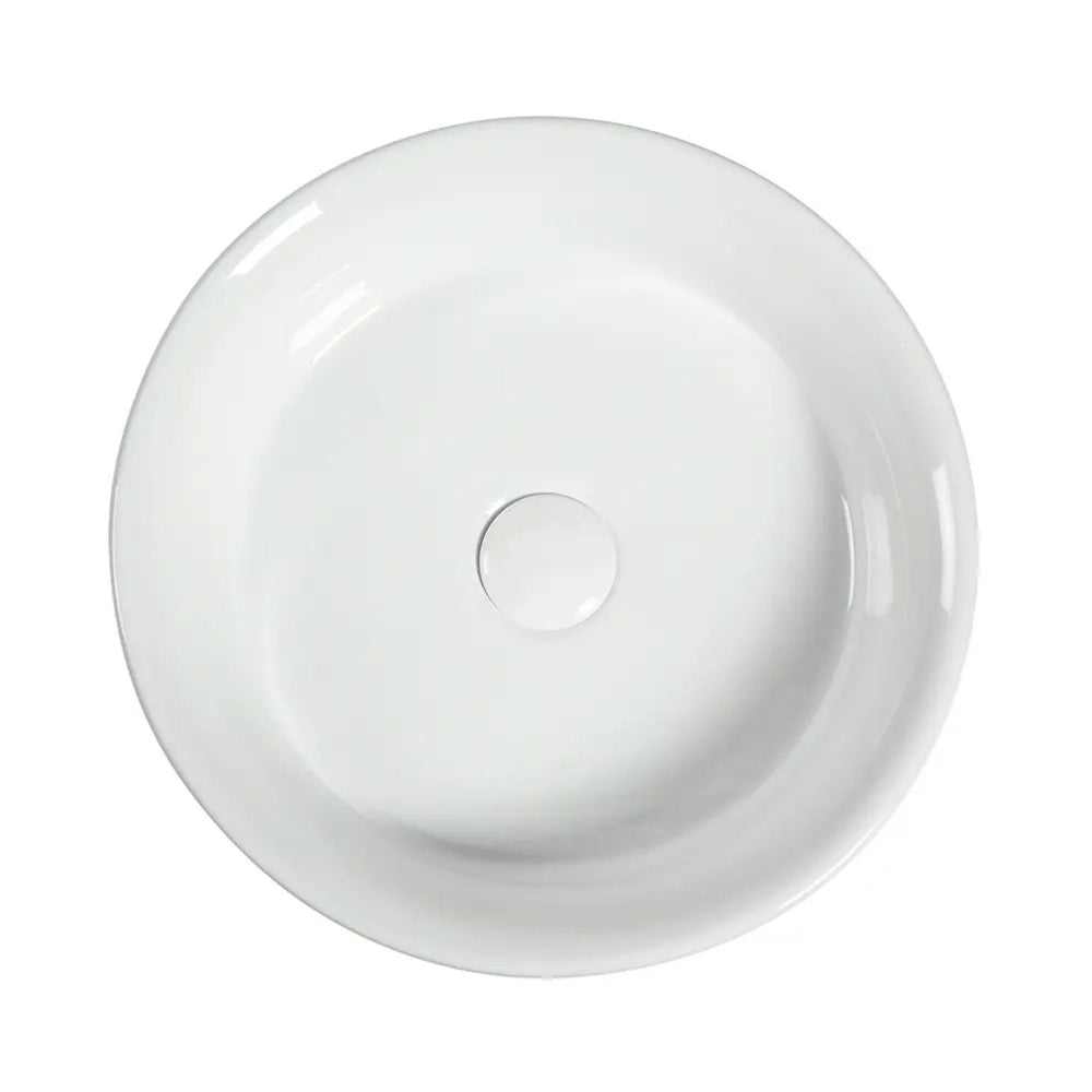 ZUMI BETA ABOVE COUNTER BASIN GLOSS WHITE 360MM