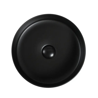 ZUMI BETA ABOVE COUNTER BASIN MATTE BLACK 360MM