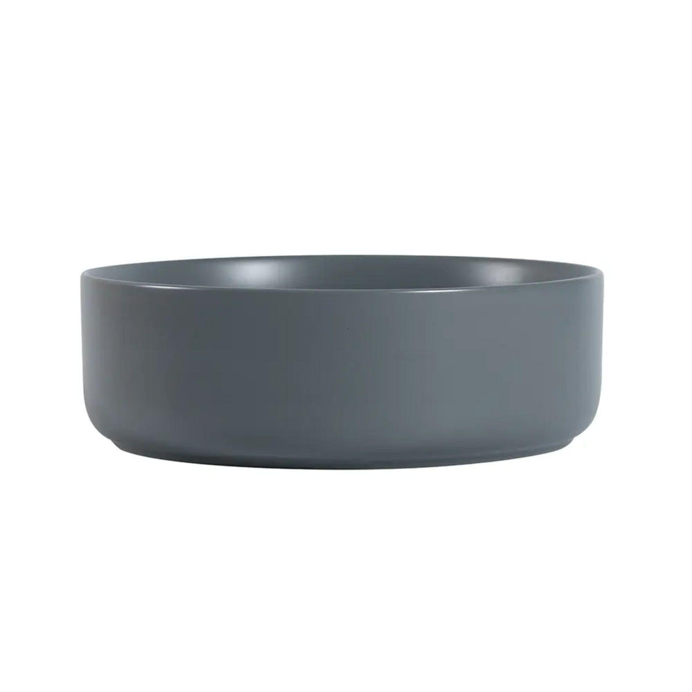 ZUMI BETA ABOVE COUNTER BASIN MATTE GREY 360MM