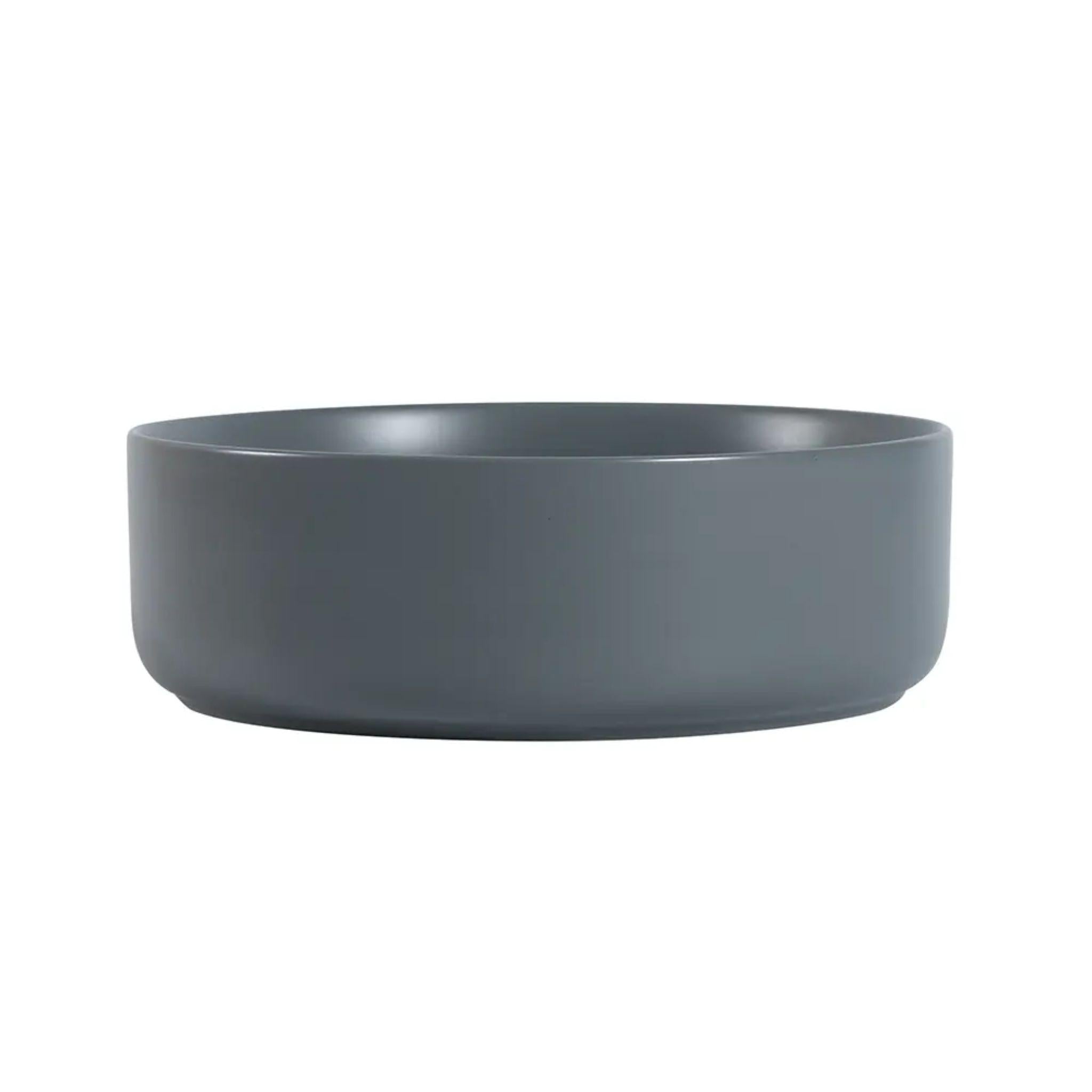 ZUMI BETA ABOVE COUNTER BASIN MATTE GREY 360MM