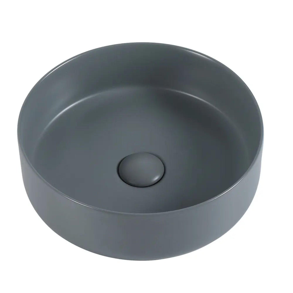 ZUMI BETA ABOVE COUNTER BASIN MATTE GREY 360MM