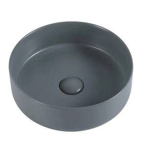 ZUMI BETA ABOVE COUNTER BASIN MATTE GREY 360MM