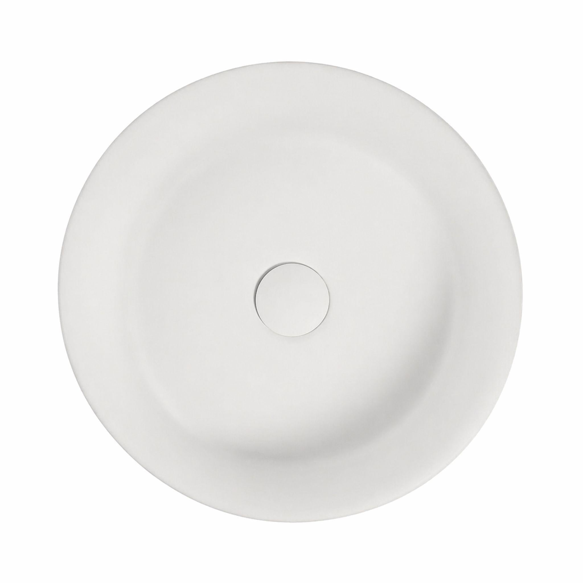ZUMI BETA ABOVE COUNTER BASIN MATTE WHITE 360MM