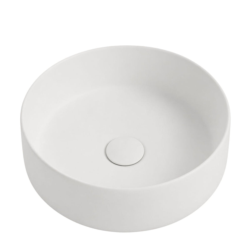 ZUMI BETA ABOVE COUNTER BASIN MATTE WHITE 360MM