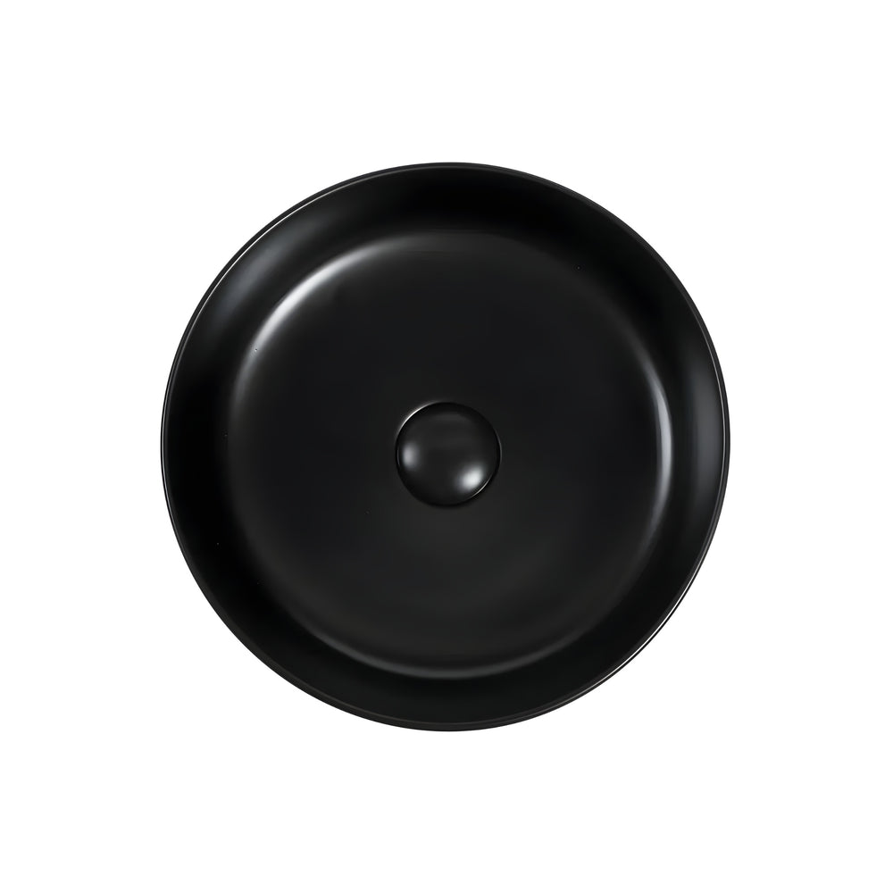 ZUMI BACINO ABOVE COUNTER BASIN MATTE BLACK 365MM