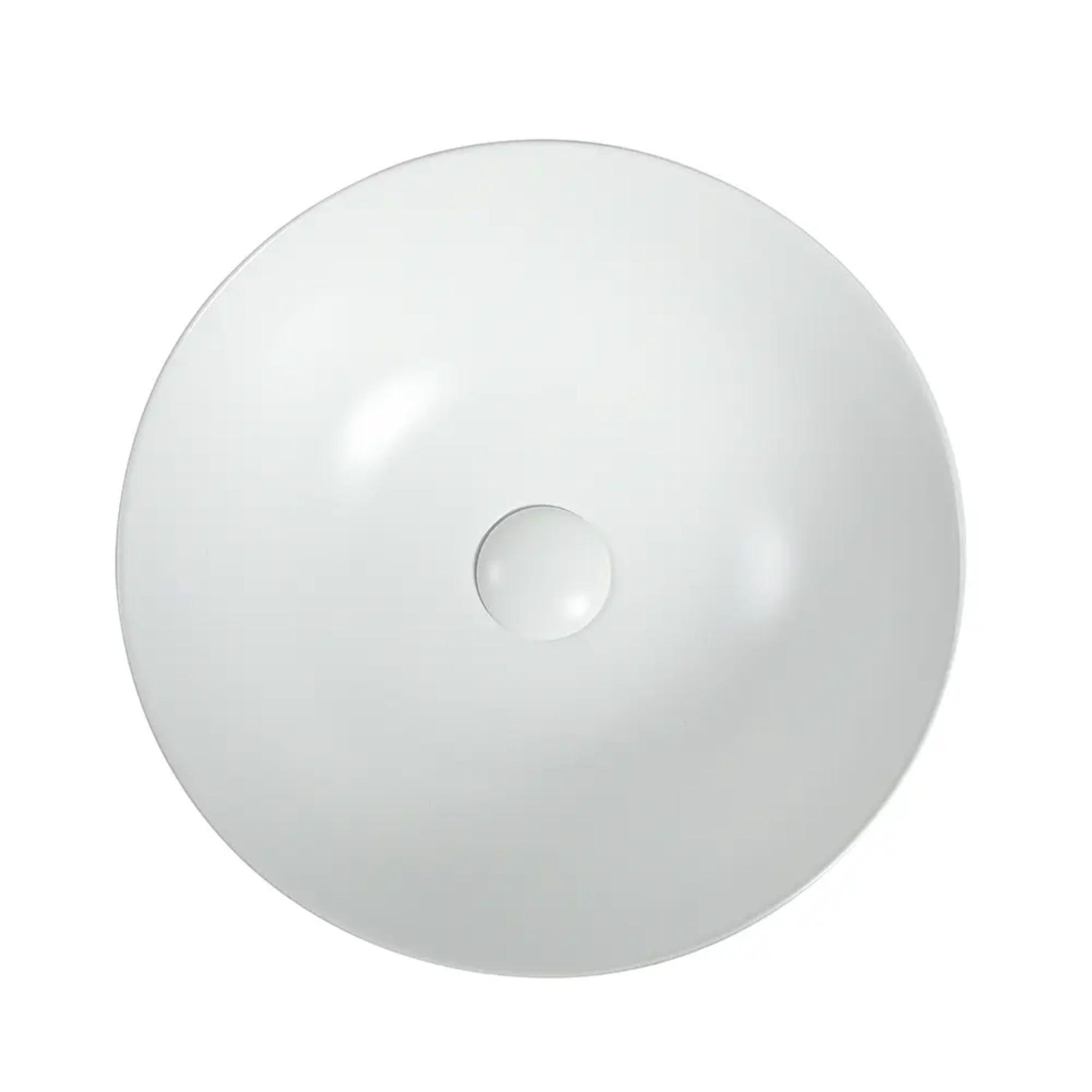 ZUMI RONDA ABOVE COUNTER BASIN MATTE WHITE 395MM