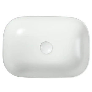 ZUMI BASAL ABOVE COUNTER BASIN GLOSS WHITE 465MM