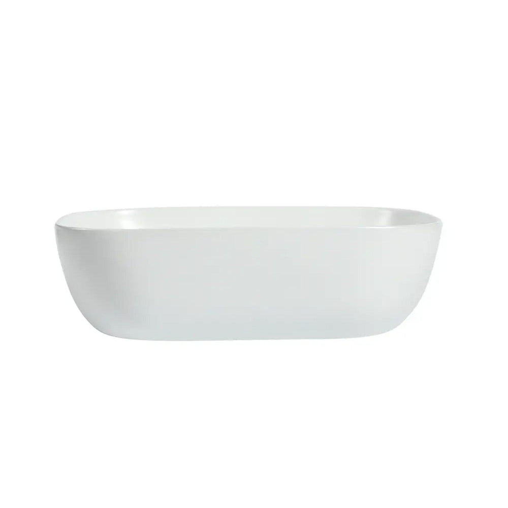 ZUMI BASAL ABOVE COUNTER BASIN GLOSS WHITE 465MM