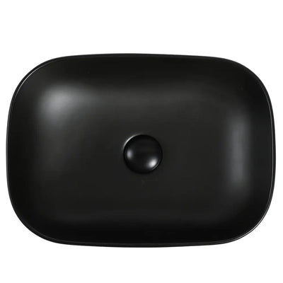ZUMI BASAL ABOVE COUNTER BASIN MATTE BLACK 465MM
