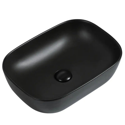 ZUMI BASAL ABOVE COUNTER BASIN MATTE BLACK 465MM