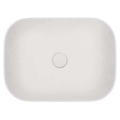 ZUMI BASAL ABOVE COUNTER BASIN MATTE WHITE 465MM