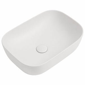 ZUMI BASAL ABOVE COUNTER BASIN MATTE WHITE 465MM