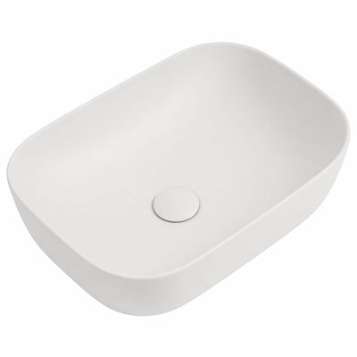 ZUMI BASAL ABOVE COUNTER BASIN MATTE WHITE 465MM