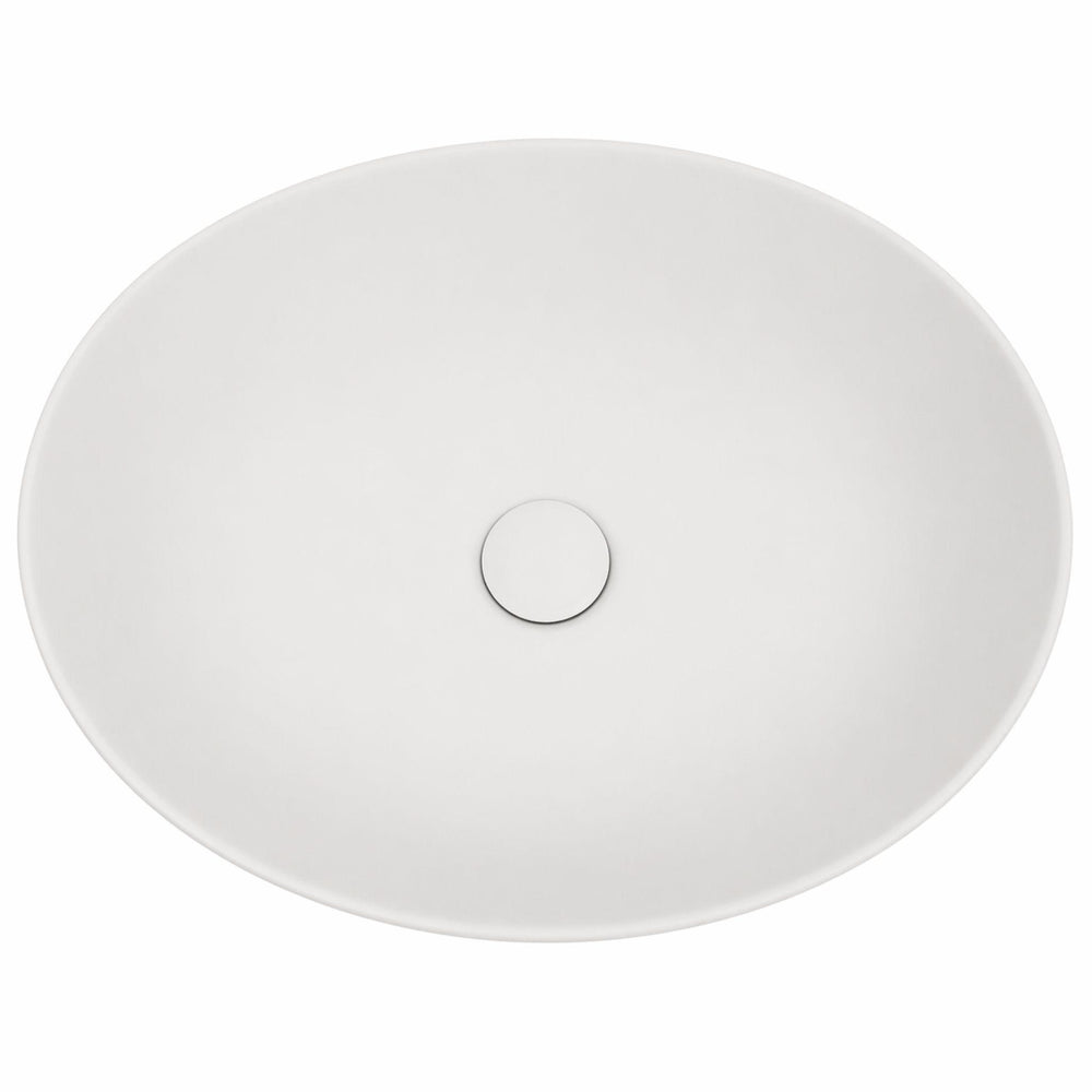 ZUMI PESINI ABOVE COUNTER BASIN MATTE WHITE 520MM