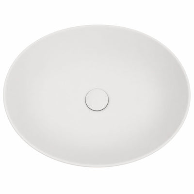 ZUMI PESINI ABOVE COUNTER BASIN MATTE WHITE 520MM
