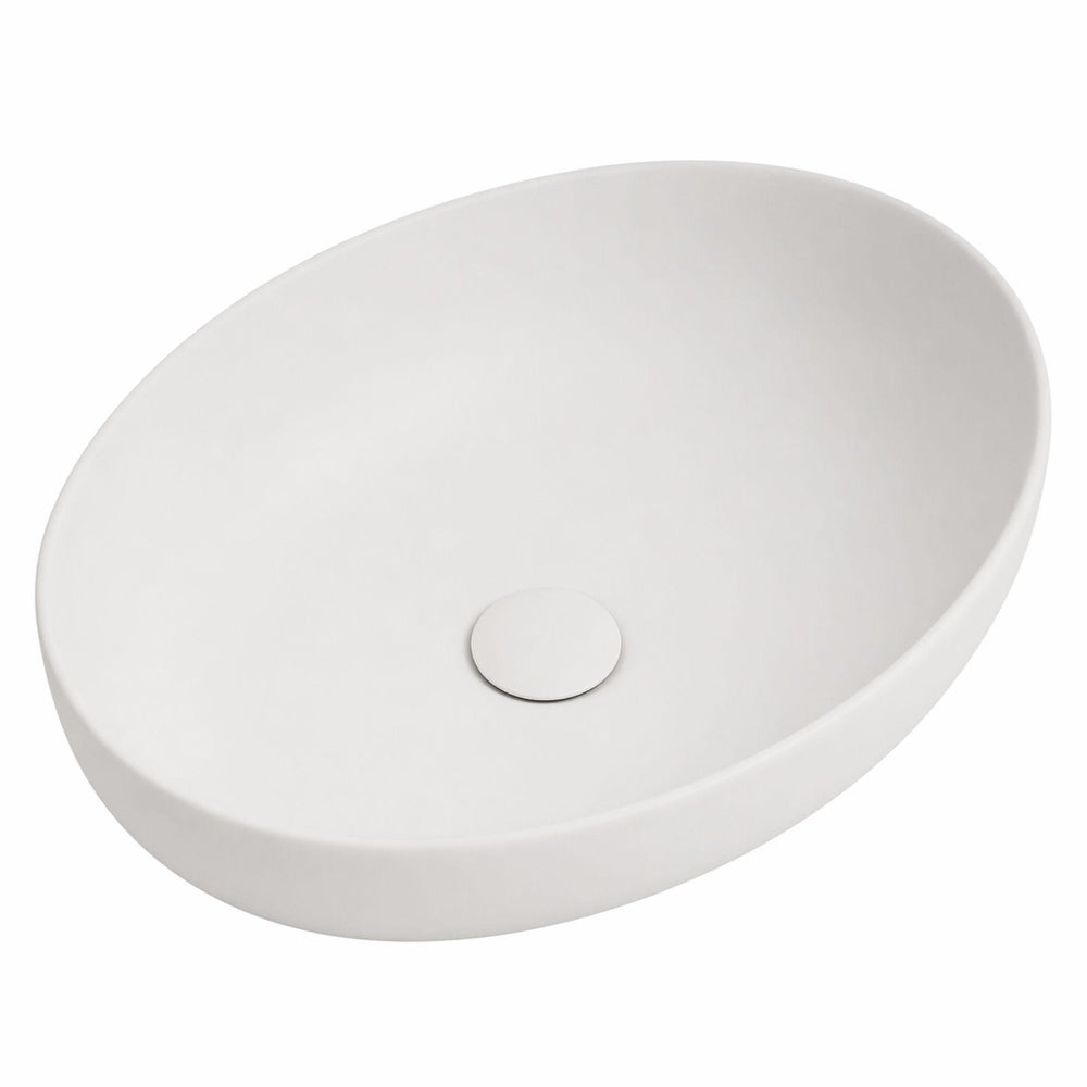ZUMI PESINI ABOVE COUNTER BASIN MATTE WHITE 520MM