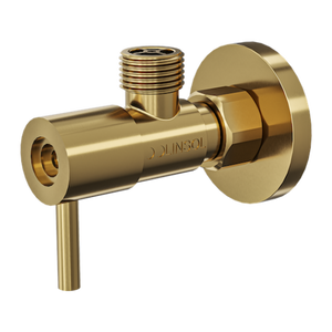 LINSOL ZARAH EASY TURN CISTERN TAP BRUSHED BRASS