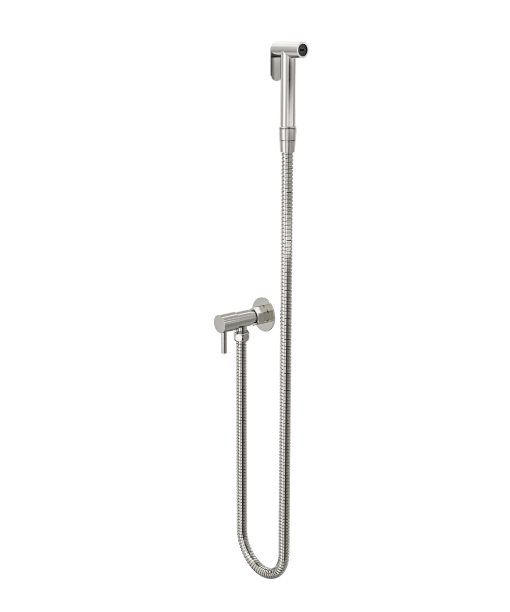 LINSOL ZARAH S2 BIDET/DOUCHE SPRAY WITH SINGLE CONTROLLER BRUSHED NICKEL