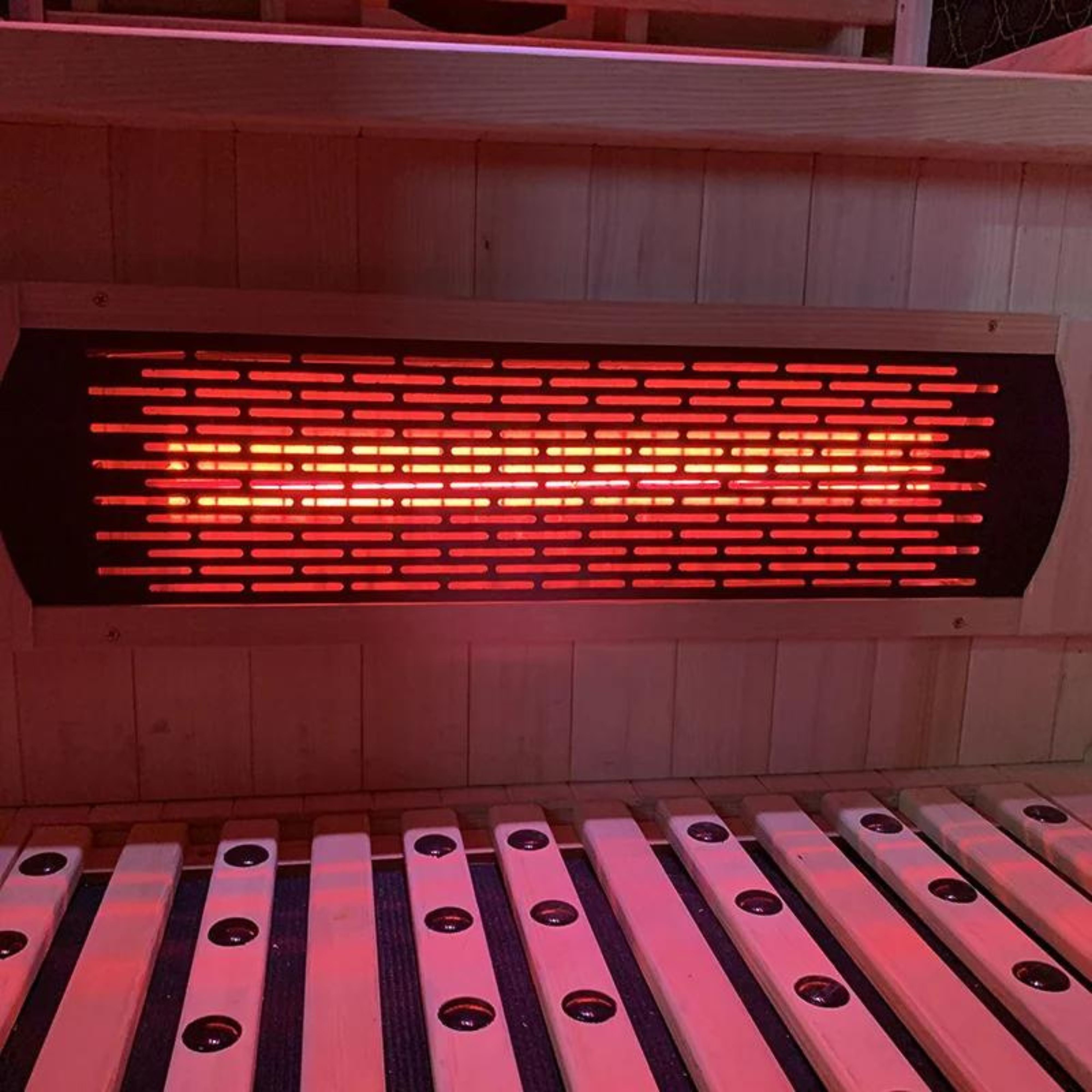 ZUA HEALTH 1 PERSON FULL SPECTRUM INFRARED SAUNA ROOM LOW EMF VERSION