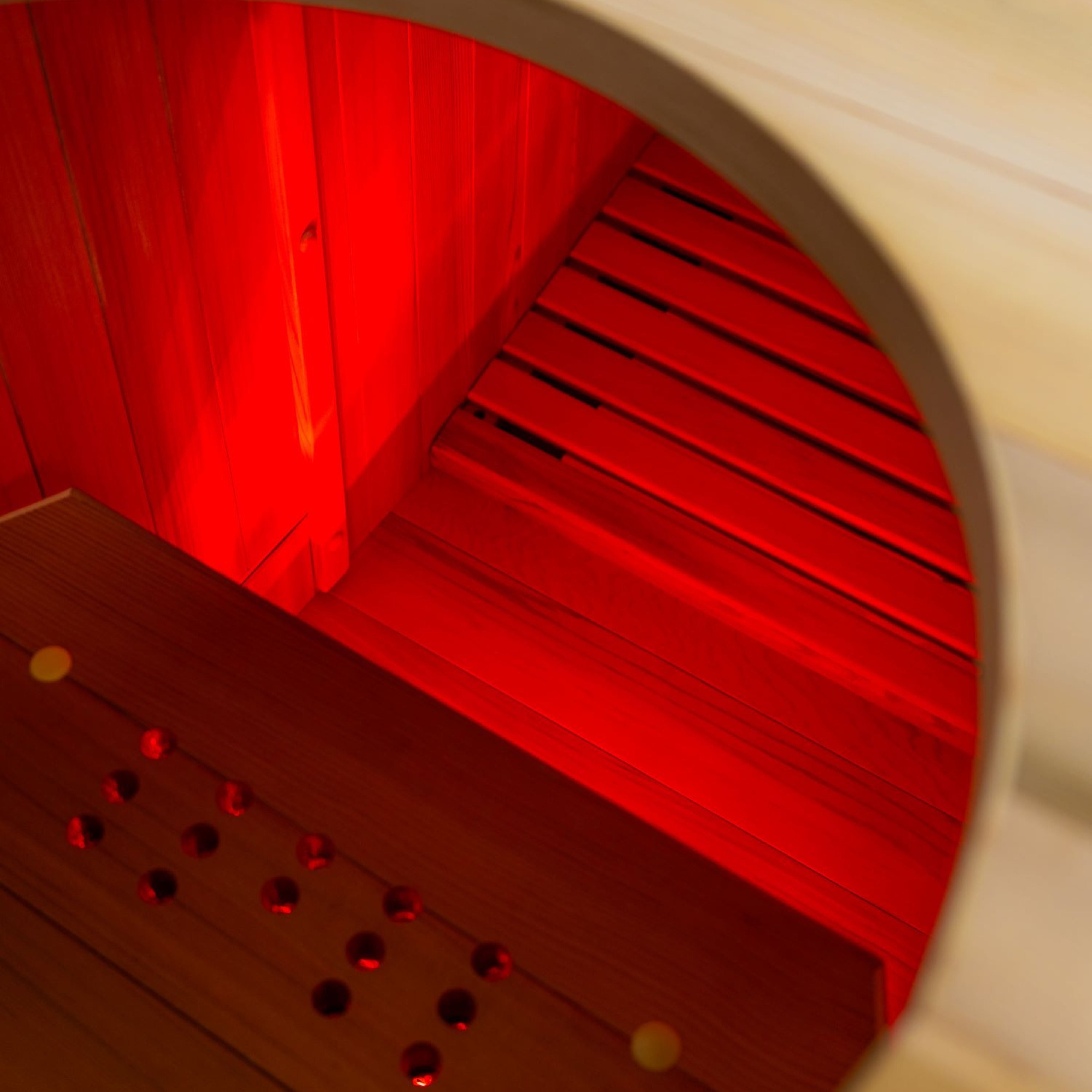 ZUA HEALTH 1 PERSON HALF BODY FAR INFRARED SAUNA THERAPY POD