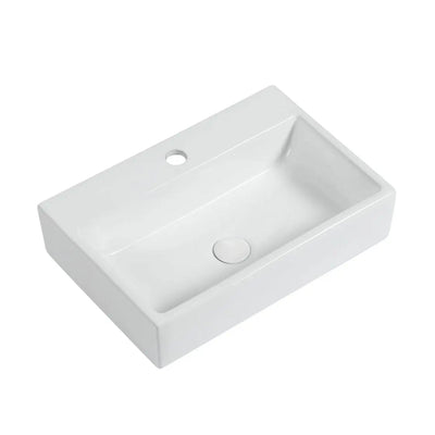 ZUMI APPESO WALL HUNG BASIN GLOSS WHITE 540MM